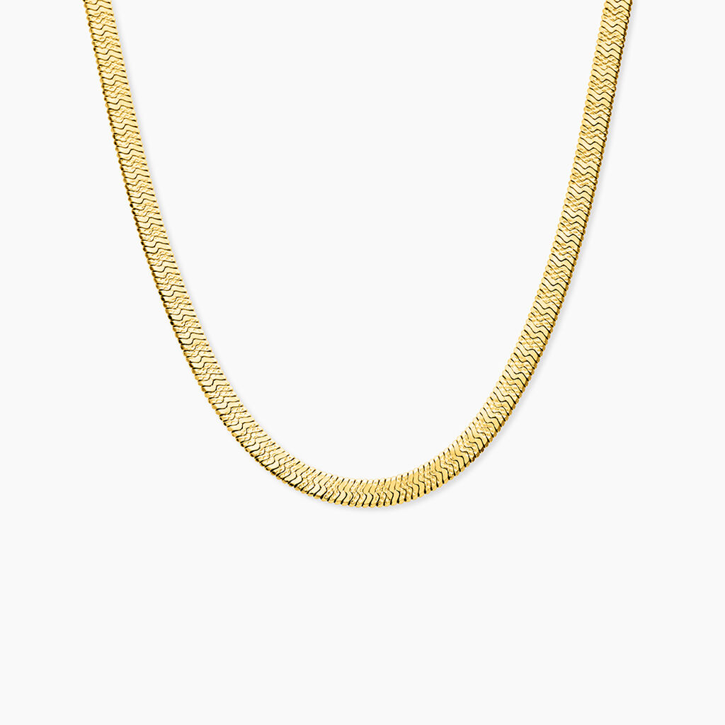 Collier Hania Acier Dor&eacute; - Colliers fantaisie Femme | Marc Orian