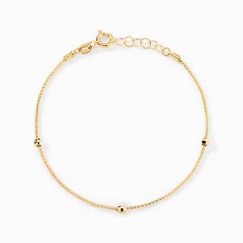 Bracelet Assiba Or Jaune - Bracelets cha&icirc;nes Femme | Marc Orian