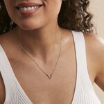 Collier Velda Argent Blanc - Colliers fantaisie Femme | Marc Orian