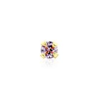 Piercing De Nez Or Jaune Oxyde De Zirconium