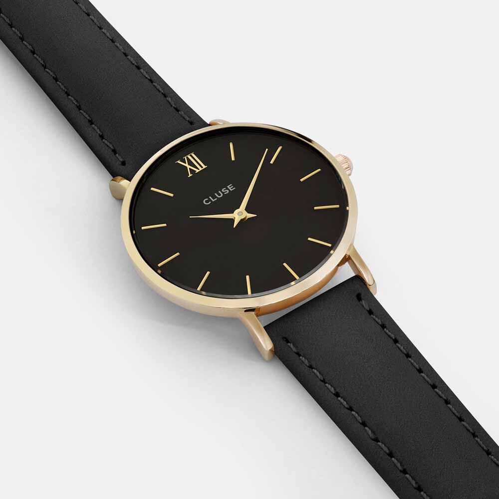 Montre cluse bracelet noir clearance