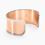 Bracelet Jonc Acier Blanc Strass - Bracelets joncs Femme | Marc Orian