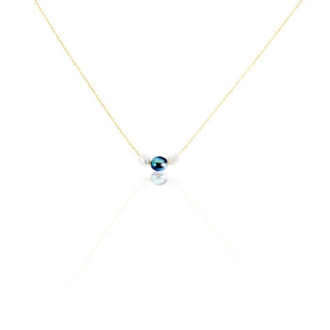 Collier Marie-zoe Or Jaune Perle De Culture - Colliers avec pierres Femme | Marc Orian