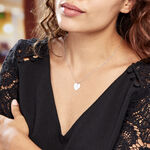 Collier Aemilia Argent Blanc - Colliers fantaisie Femme | Marc Orian