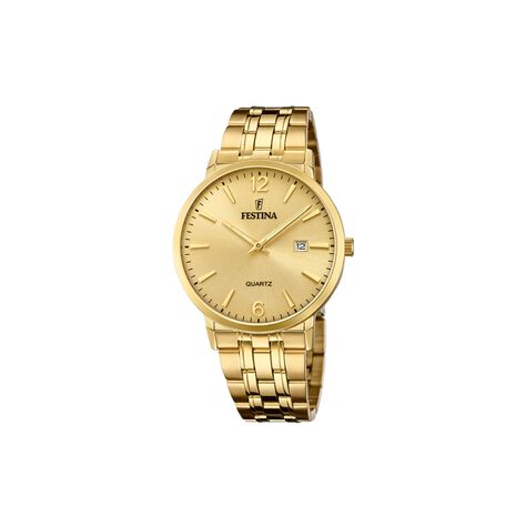Montre Festina Classics Champagne - Montres &eacute;tanches Homme | Marc Orian