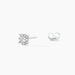 Boucles D'oreilles Puces Artemis Or Blanc Diamant - Boucles d'oreilles mariage Femme | Marc Orian