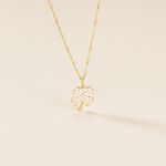 Pendentif Brewal Or Jaune Oxydes De Zirconium - Pendentifs Femme | Marc Orian