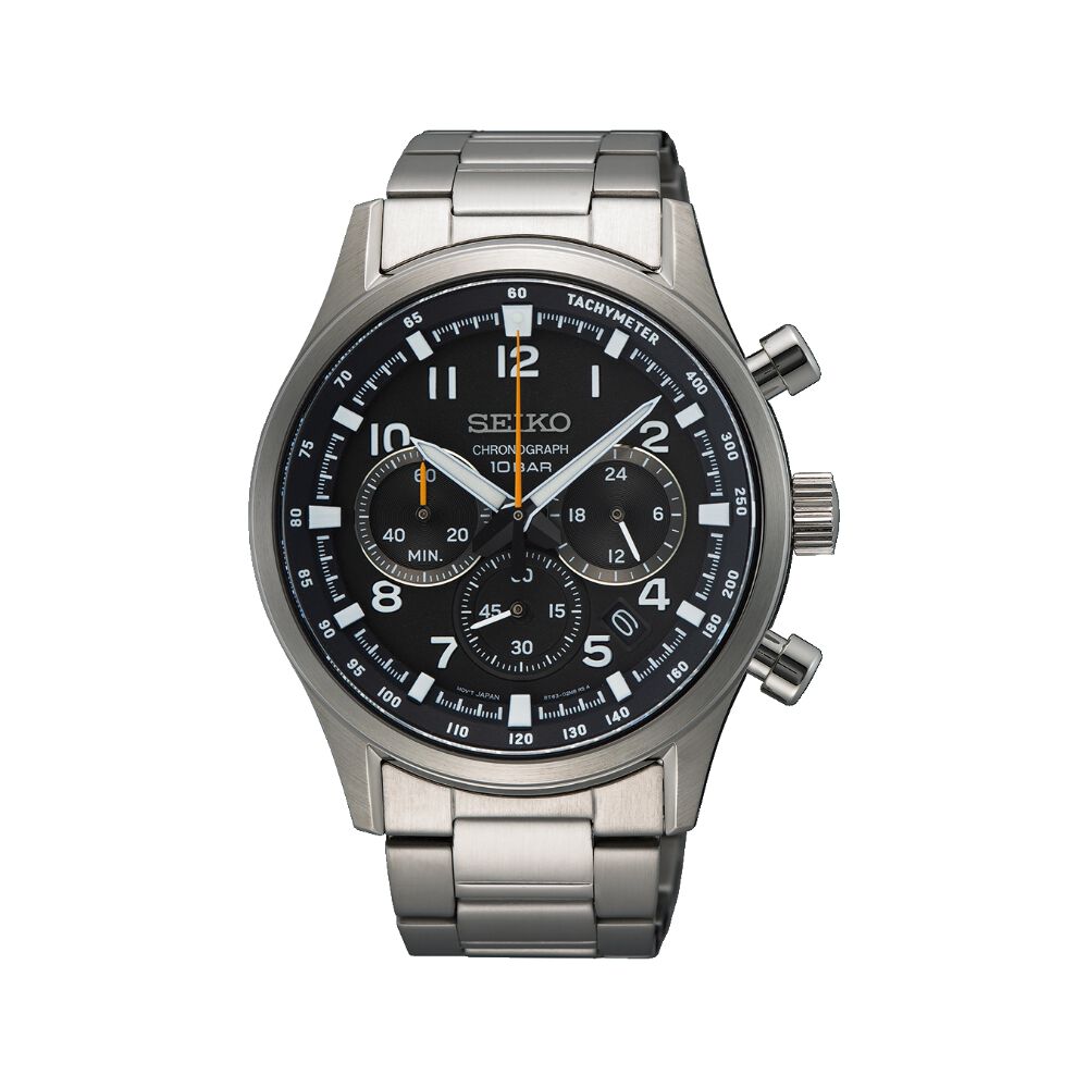 Montre Seiko Sport Noir - Fête des pères Homme | Marc Orian