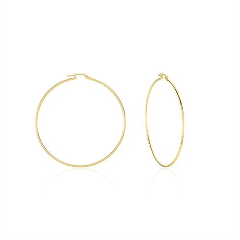 Créoles Agapanthe Or Jaune - Créoles Femme | Marc Orian