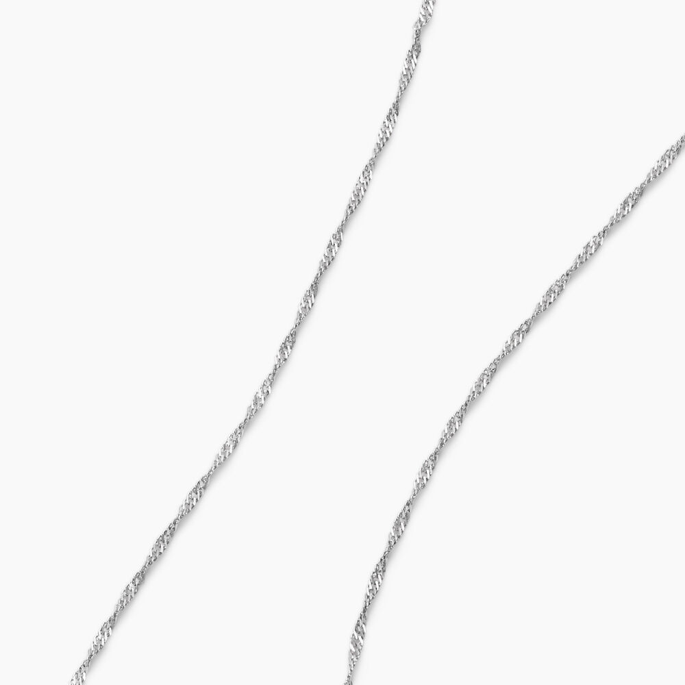 Collier Arletty Argent Blanc - Colliers Femme | Marc Orian