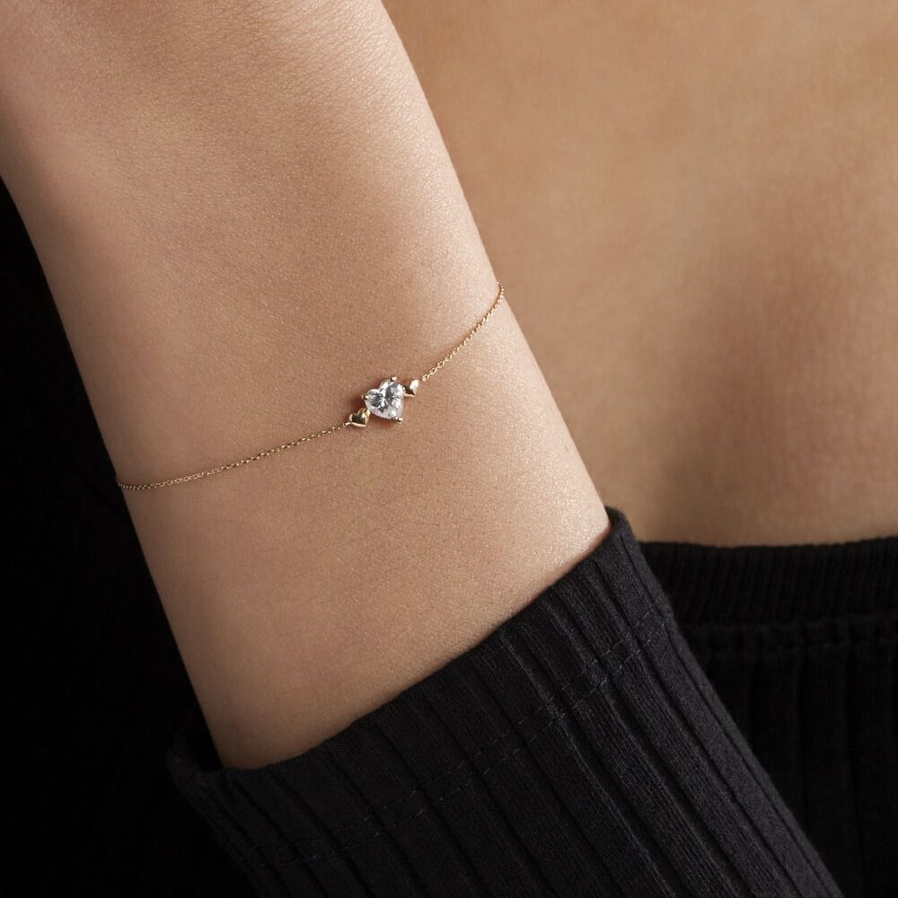 Bracelet Chaim Or Jaune Oxyde - Bracelets mailles Femme | Marc Orian