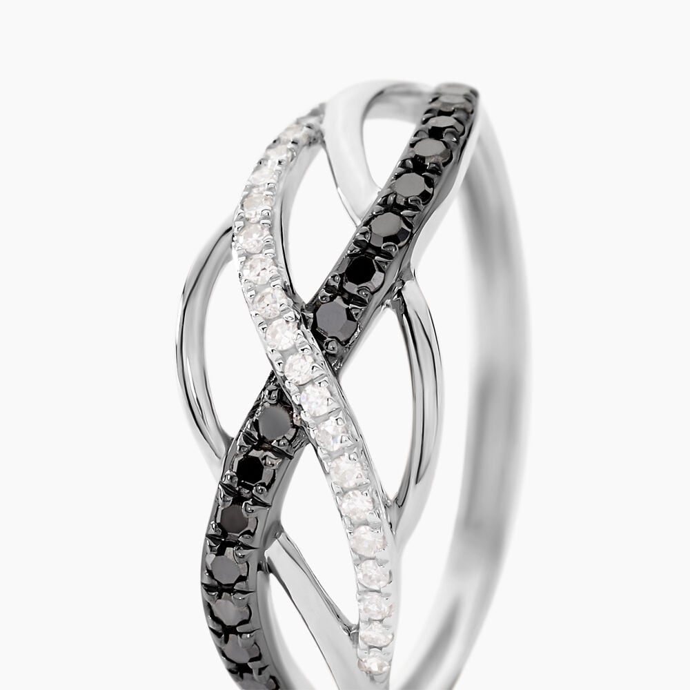 Bague Amara Or Blanc Diamant - Parures de mariage Femme | Marc Orian