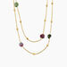 Collier Acier Jaune Tourmaline - Colliers avec pierres Femme | Marc Orian