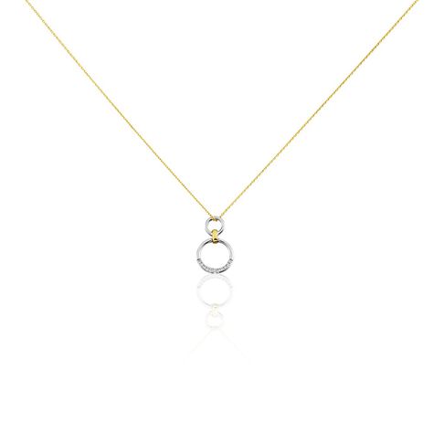 Collier Or Bicolore Nioline Diamant - Colliers avec pierres Femme | Marc Orian