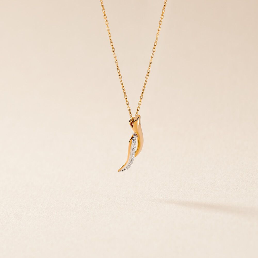 Collier Tylane Or Jaune Diamant - Colliers avec pierres Femme | Marc Orian