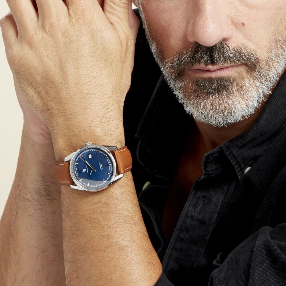 Montre Lip Himalaya Auto Bleu - Montres automatiques Homme | Marc Orian