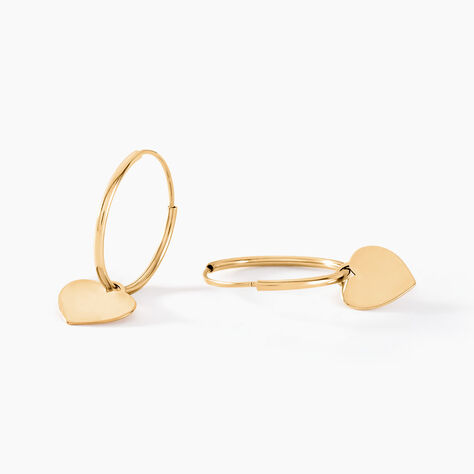 Cr&eacute;oles Belita Or Jaune - Boucles d'oreilles pampille Femme | Marc Orian