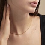 Cha&icirc;ne Imanie Maille Singapour Or Jaune - Chaines Femme | Marc Orian