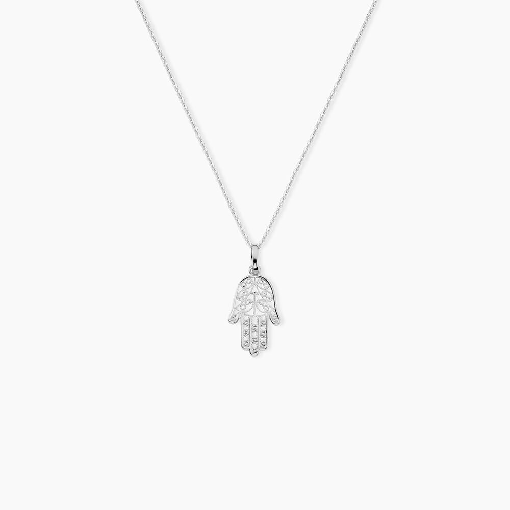 Collier Loiza Argent Blanc - Colliers fantaisie Femme | Marc Orian