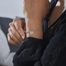 Bracelet Argent Bicolore Soio - Bracelets chaînes Femme | Marc Orian