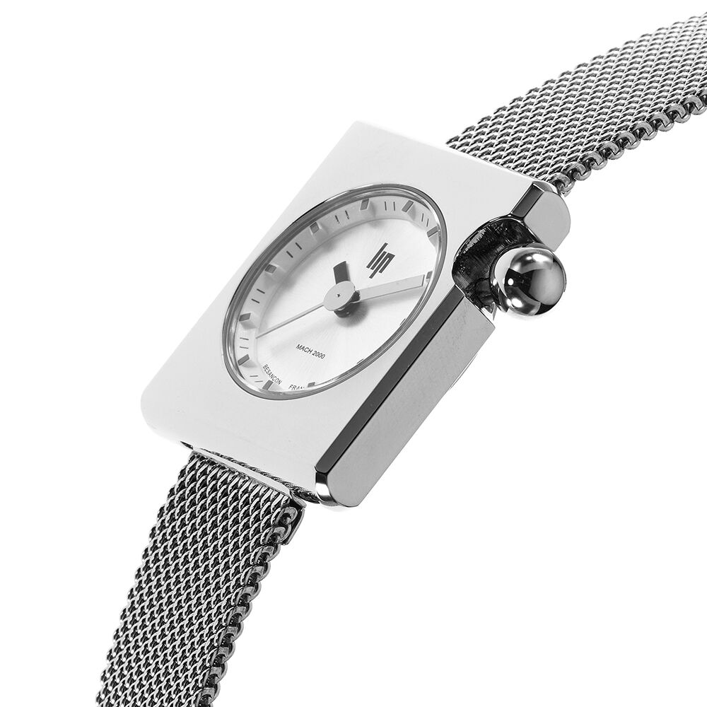 Montre Lip Mach 2000 Mini Square Argenté - Montres étanches Femme | Marc Orian