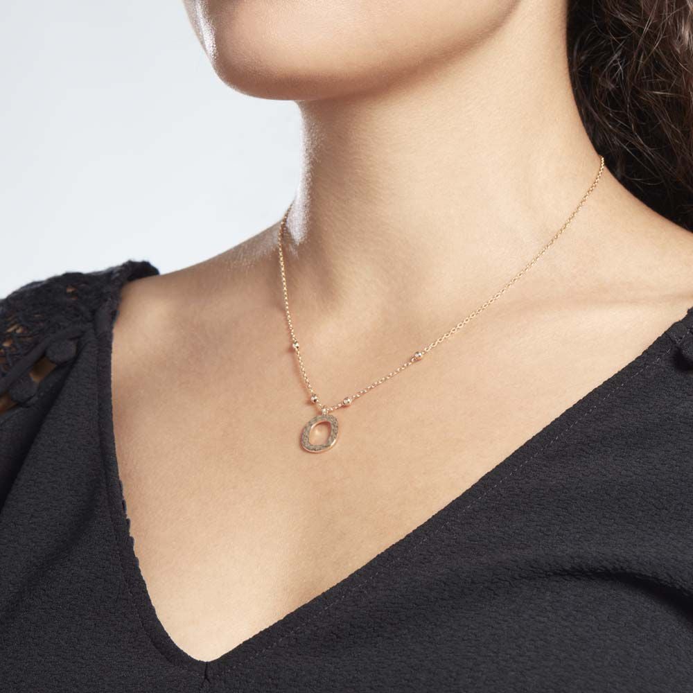 Collier Plaqué Or Jaune Lettra - Colliers fantaisie Femme | Marc Orian