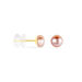 Boucles D'oreilles Puces Ursulina Or Jaune Perle De Culture - Boucles d'oreilles mariage Femme | Marc Orian