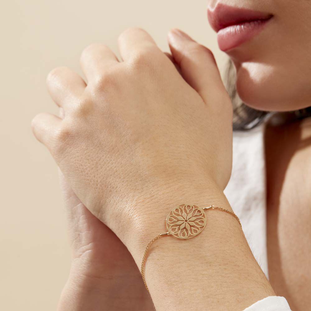 Bracelet Rosamund Or Jaune - Bracelets chaînes Femme | Marc Orian