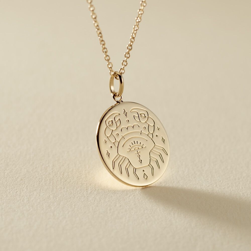 Collier Astro Plaqu&eacute; Or - Colliers ete Femme | Marc Orian