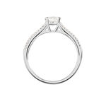 Bague Solitaire Hamane Argent Blanc Oxyde De Zirconium - Bijoux fantaisie Femme | Marc Orian