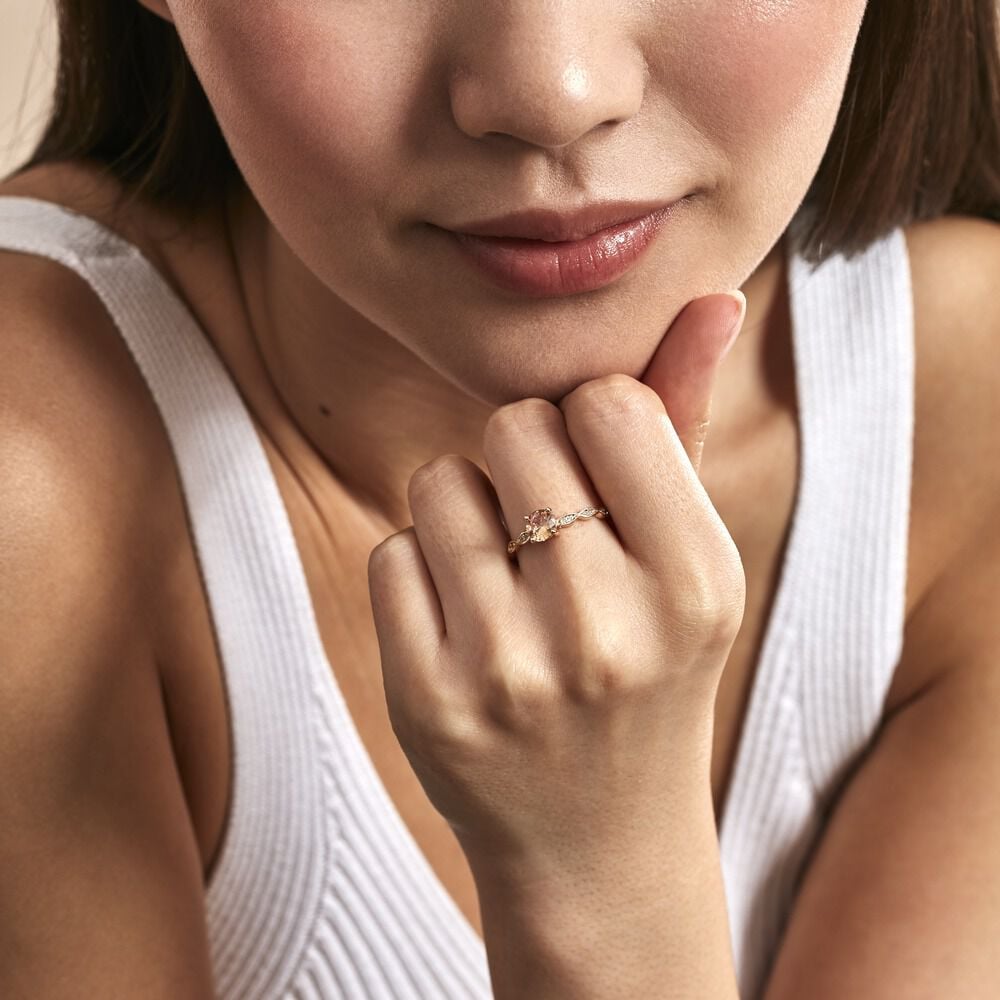 Bague Kurt Plaqué Or Jaune Oxyde De Zirconium - Bijoux fantaisie Femme | Marc Orian