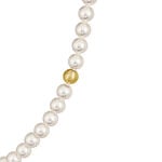 Collier Lacoste Matchpoint Acier Jaune Perle D'Imitation - Colliers avec pierres Unisex | Marc Orian