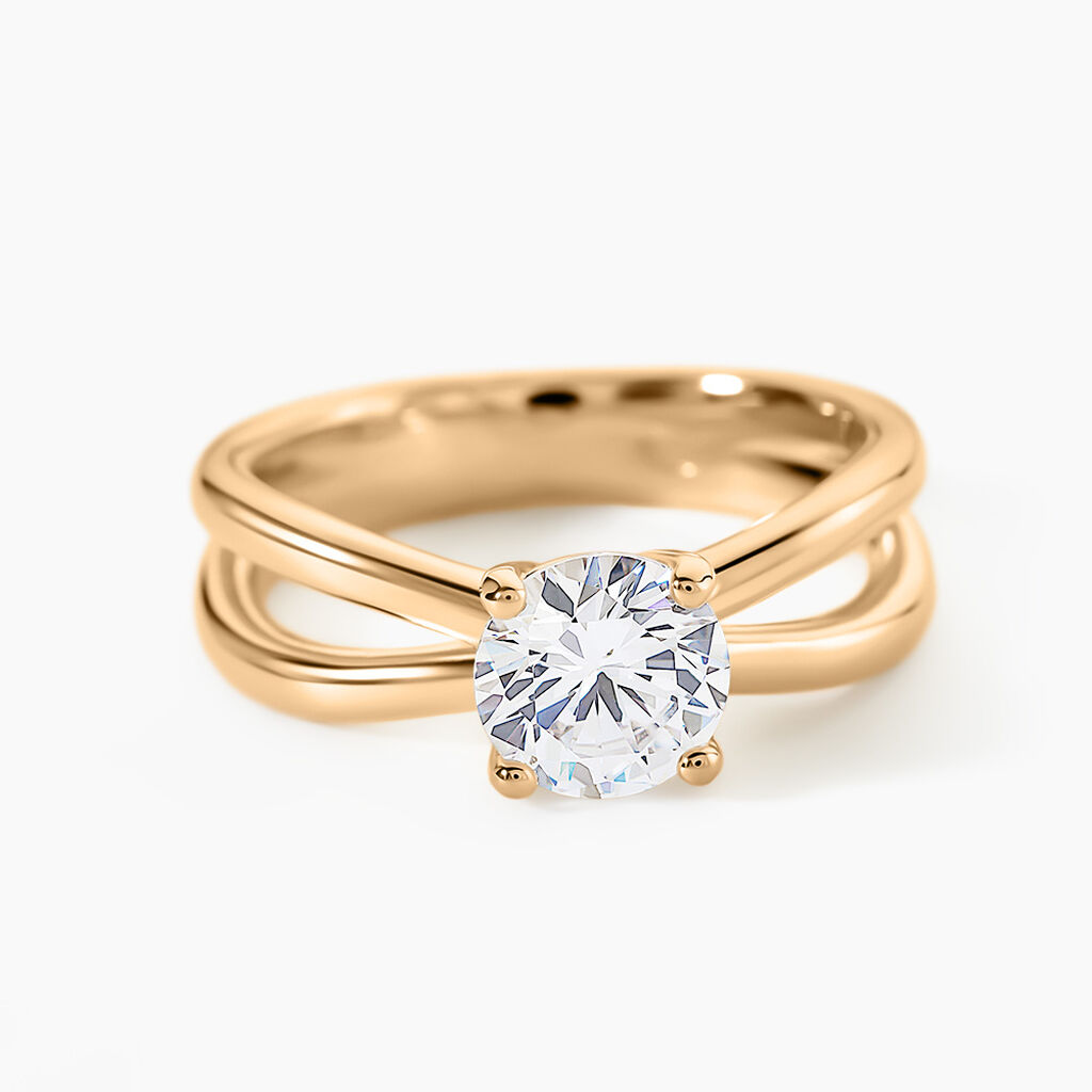 Bague Gen Plaqu&eacute; Or Oxyde De Zirconium - Bijoux fantaisie Femme | Marc Orian