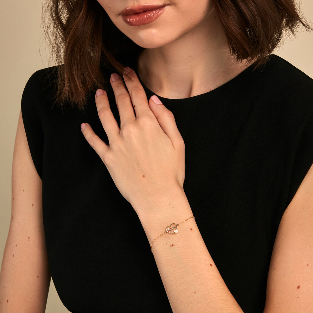 Bracelet Or Jaune Veridiane Oxyde - Bracelets cha&icirc;nes Femme | Marc Orian