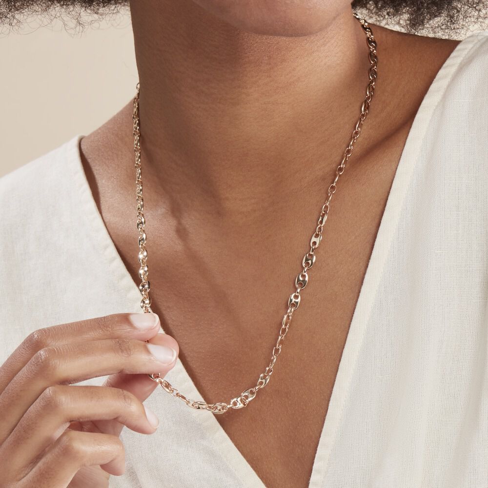 Collier William Plaqué Or Jaune - Chaines Femme | Marc Orian