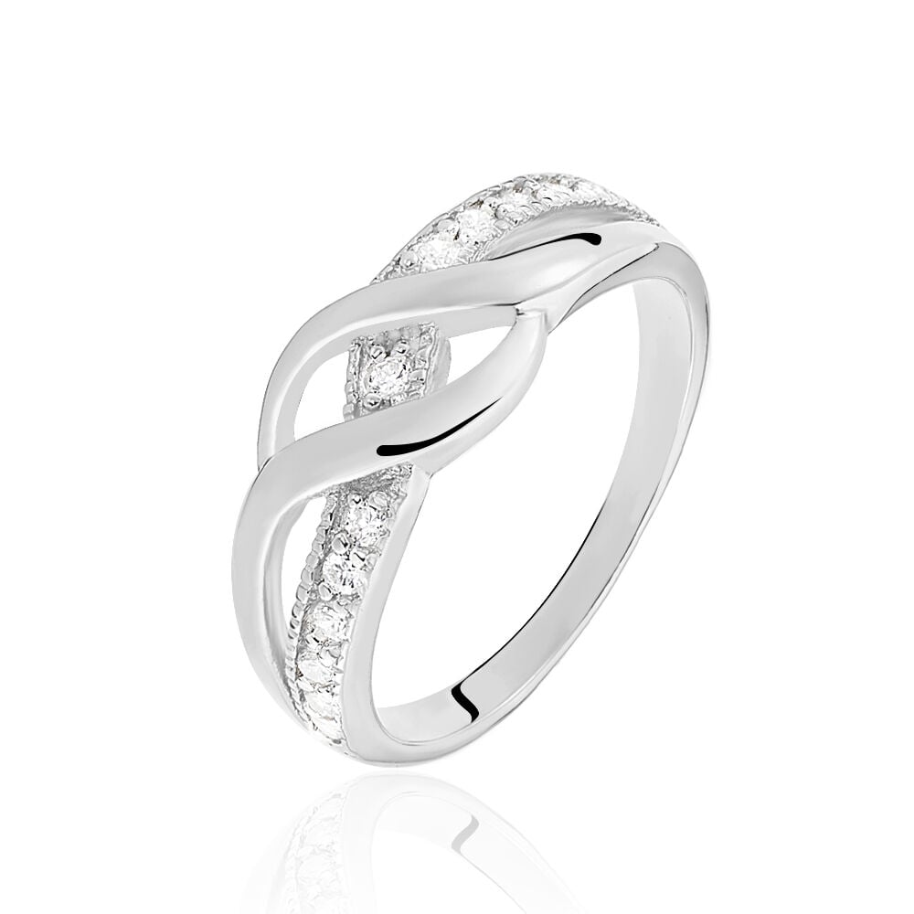 Bague Kayline Argent Oxyde De Zirconium - Bagues avec pierre Femme | Marc Orian