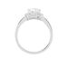 Bague Solitaire Pilar Argent Blanc Oxyde De Zirconium - Bijoux fantaisie Femme | Marc Orian