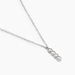Collier Evdokia Argent Blanc Oxyde De Zirconium - Colliers avec pierres Femme | Marc Orian
