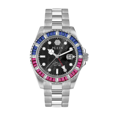 Montre Philipp Plein Gmt-i Challenger Noir - Montres étanches Homme | Marc Orian