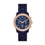 Montre Michael Kors Runway Bleu - Montres &eacute;tanches Femme | Marc Orian