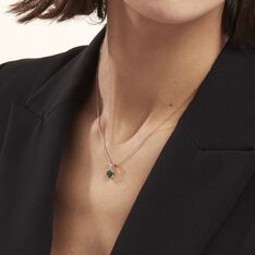 Collier Argent Rose Avalon Oxyde De Zirconium - Colliers Femme | Marc Orian