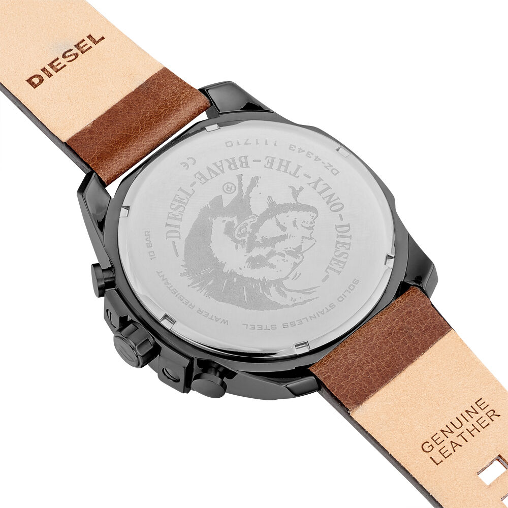 Montre diesel cuir deals