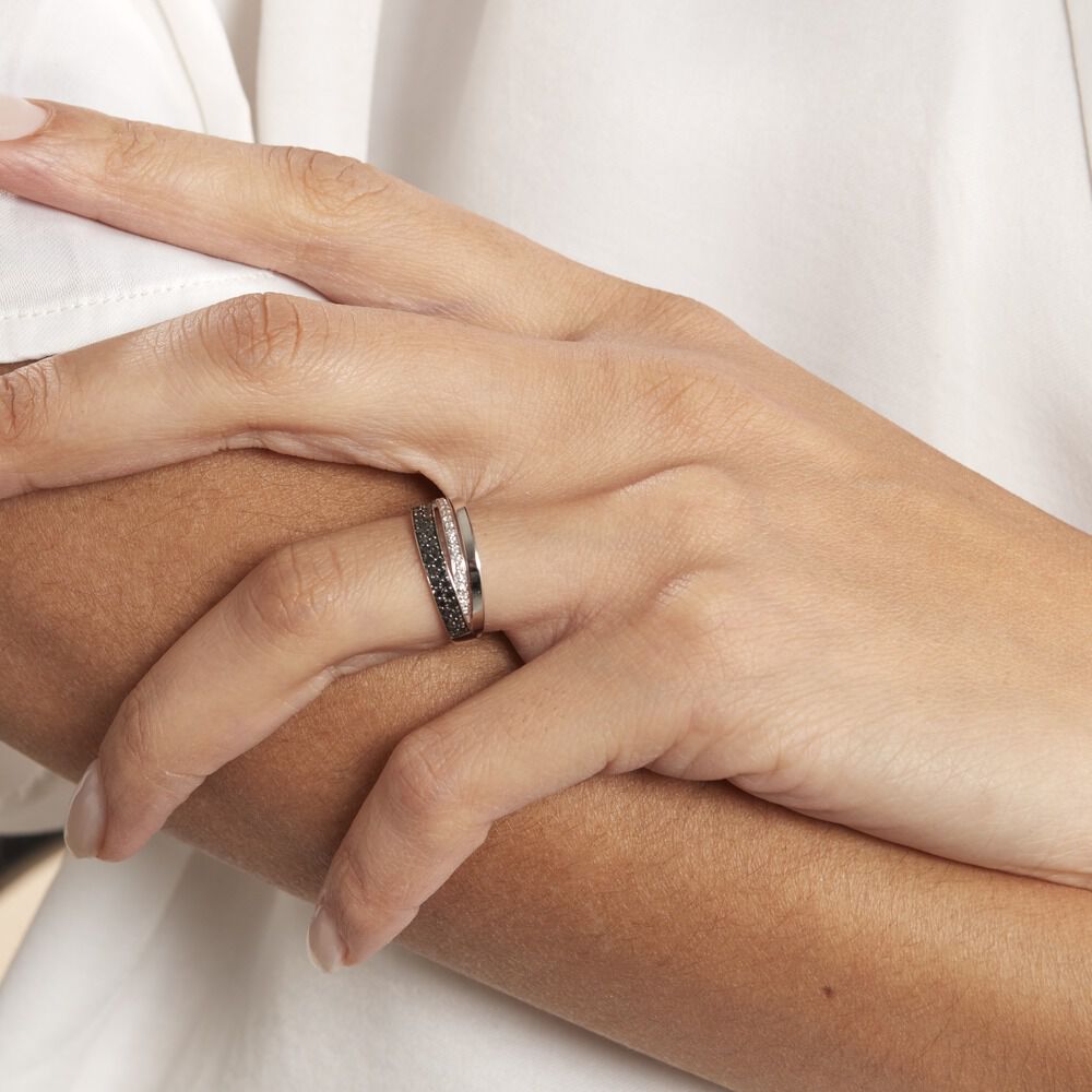 Bague Virginie Or Blanc Diamant - Bagues pierres précieuses Femme | Marc Orian