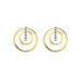 Boucles D'oreilles Pendantes Or Jaune Agafya Diamants - Pendantes Femme | Marc Orian