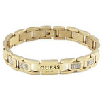 Bracelet Guess Frontiers Acier Jaune Oxyde De Zirconium - Bracelets cha&icirc;nes Homme | Marc Orian