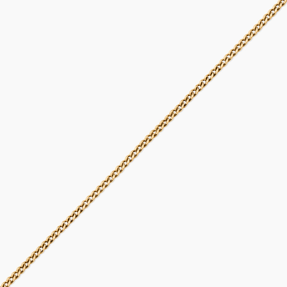 Cha&icirc;ne Clement Plaqu&eacute; Or Jaune - Colliers fantaisie Homme | Marc Orian