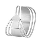 Bracelet Jonc Trestana Acier Blanc - Bracelets joncs Femme | Marc Orian