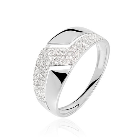 Bague Tara Or Blanc Diamant - Bagues pierres précieuses Femme | Marc Orian