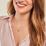 Collier Angie Or Jaune Emeraude Diamant - Colliers avec pierres Femme | Marc Orian
