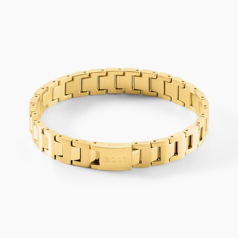 Bracelet Boss Candor Acier Jaune - Bracelets cha&icirc;nes Homme | Marc Orian